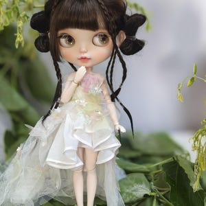 Conjunto de ropa para muñecas BJD, atuendo de muñeca de arte para muñecas BJD, ropa personalizada para muñecas BJD, vestido para conjunto de disfraz de muñeca