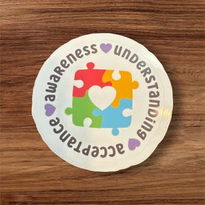 Vinylsticker Bewustzijn begrijpen acceptatie autisme
