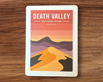 Death Valley National Park Vinyl Sticker