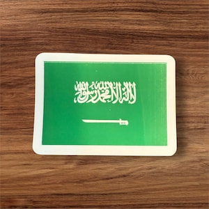 Saudi Arabia Flag Vinyl Sticker