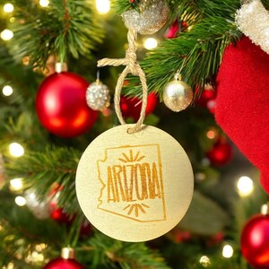 Arizona State Holz Ornament aus Holz