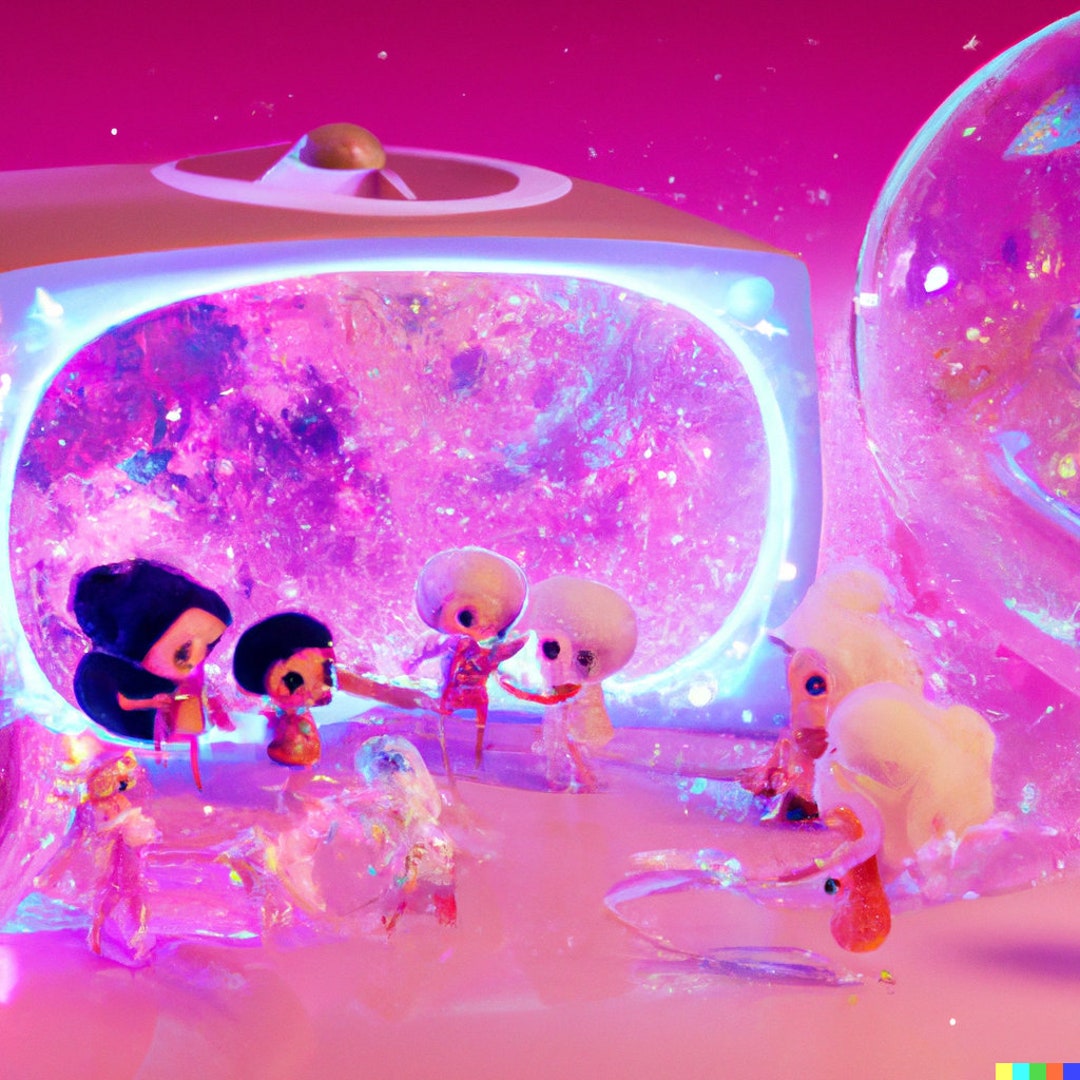 Stunning AI Art Print 10x10 Inches Unique Futuristic Etsy