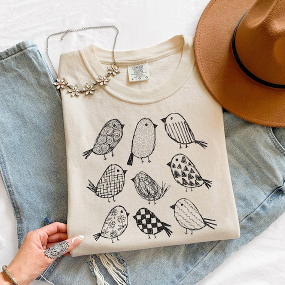 Comfort Colors® Funny Bird Shirt, Birding Shirt Gift for Bird Lover