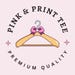 Pink Print Tee