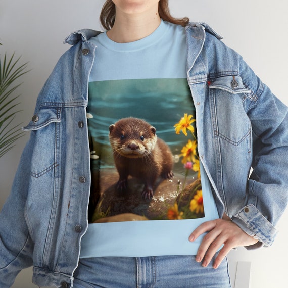 Cute Sea Otter T Shirt Cute Baby Animal T Shirt Canada