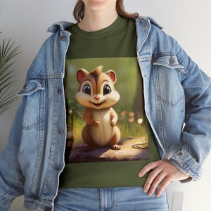 Cute Chipmunk T Shirt  - Cute Baby Animal T Shirts