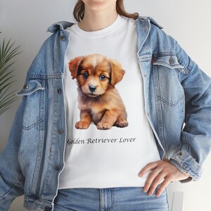 Golden Retriever Lover Shirt - Cute Golden Retriever Shirt