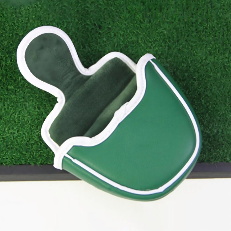 Masters Green Jacket Putter Cover Blade Putter Cover, Mid Mallet Putter