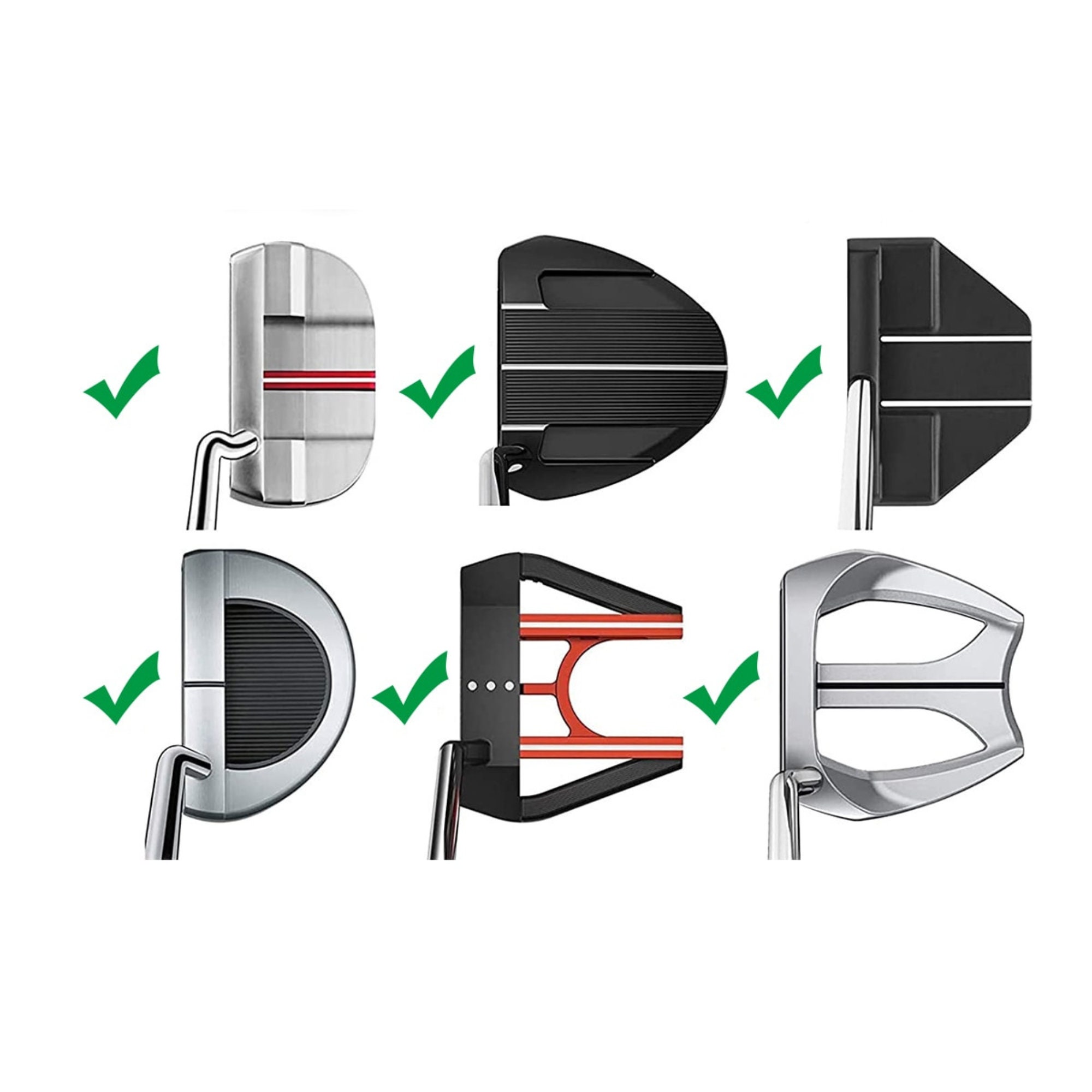 Totoro Mallet Putter Headcover Putter Cover, Mid Mallet Putter, Anime