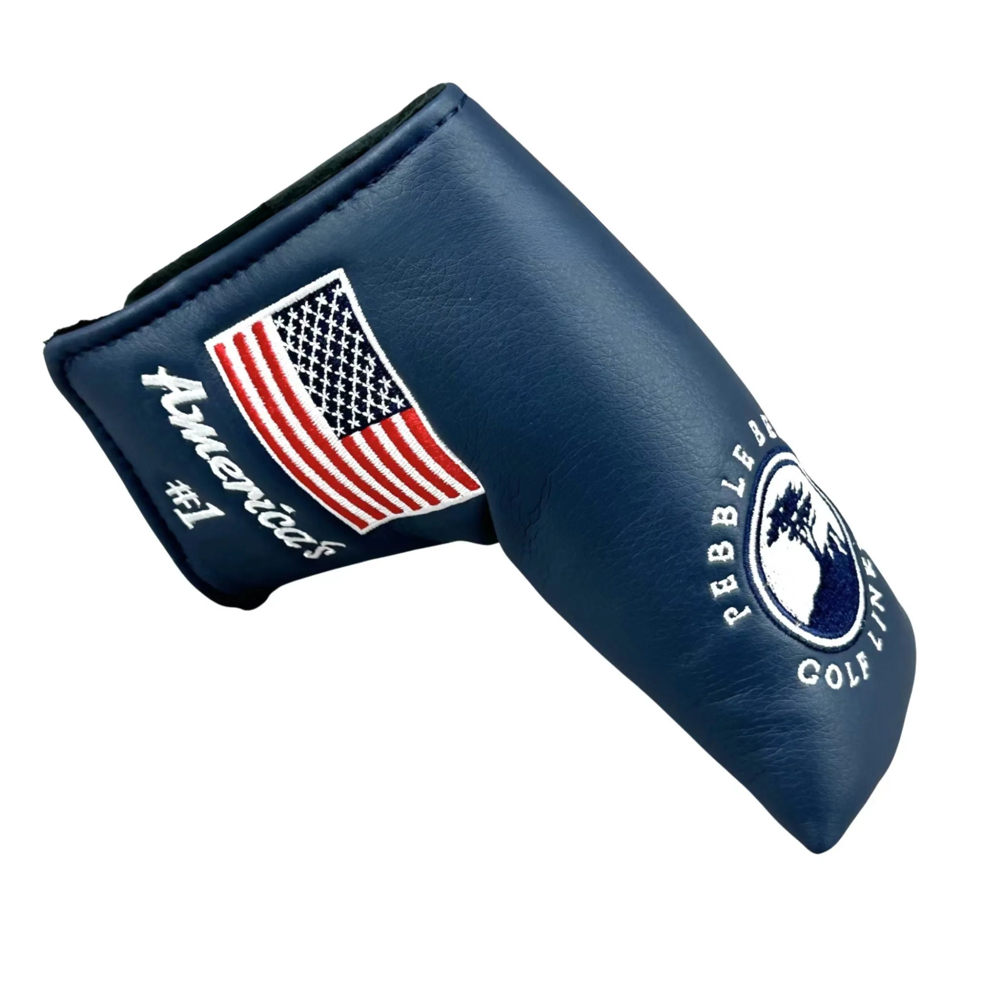 Pebble Beach Course Golf Headcovers Driver, Putter Headcover, Blade