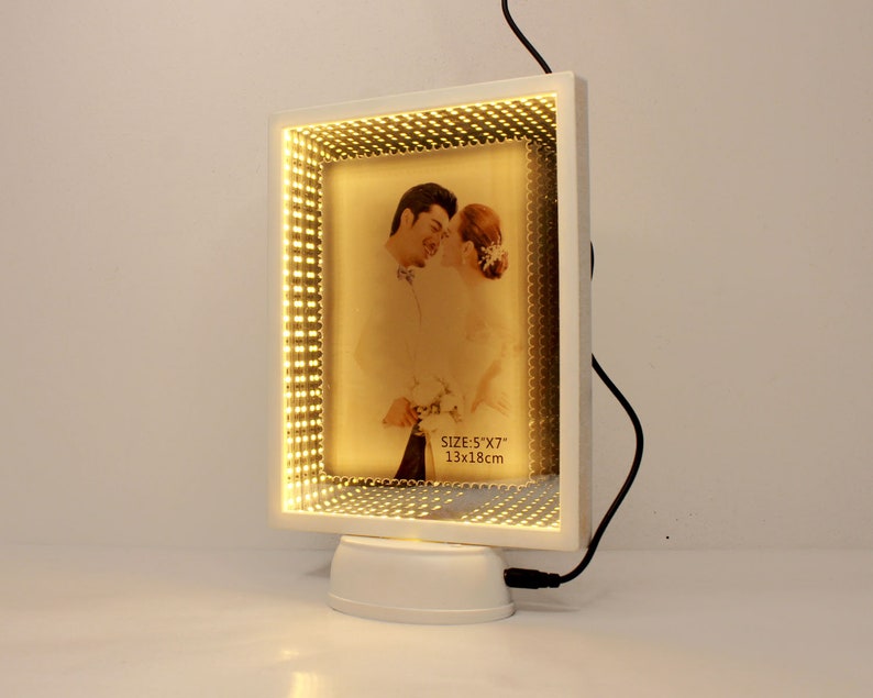 Enchanted Reflections Personalized Magic Mirror Photo Frame A