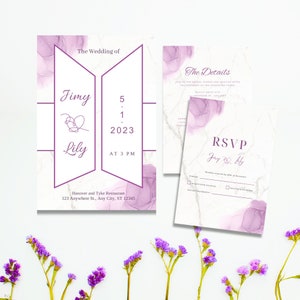 Wedding Template Bundle | Wedding Bundle Kit | Wedding Stationery Bundle | Editable Invitation Set | Instant Download