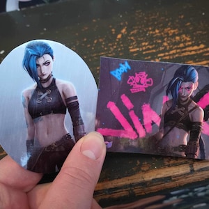 Arcane Sticker | Jinx Inspired | League of Legends