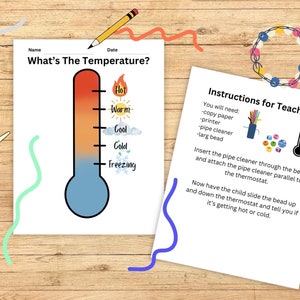 Weerkaart thermostaat schoolonderwijs pdf | Terug naar school