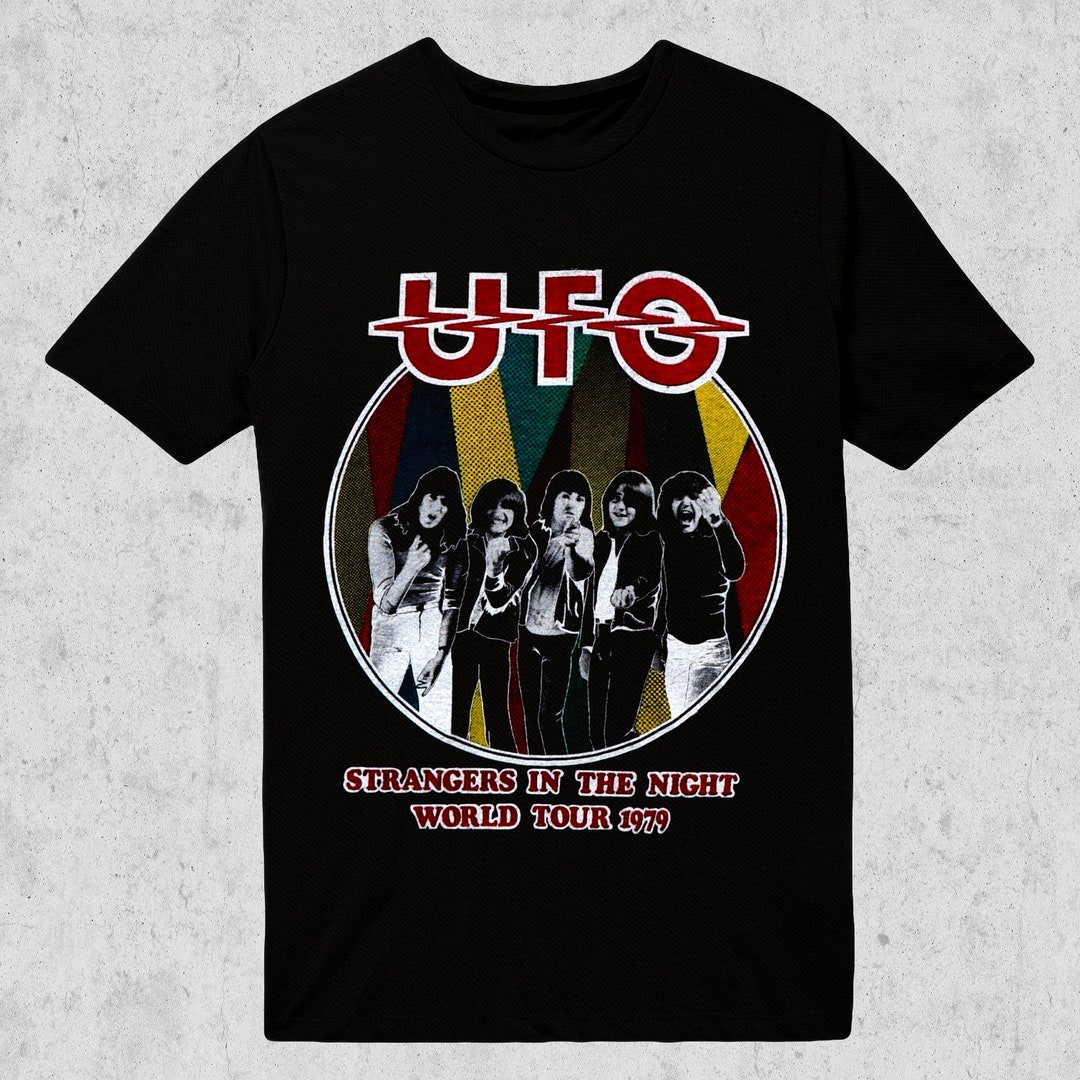 UFO Band Tshirt Vintage 1979 UFO Shirt Music Lovers Etsy