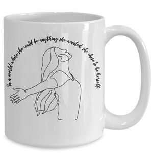 Powerful Women Coffee Mug, Empowered Women, Inspirational Gift, Feminist Mug, Best Friend Gift, Daughter Gift, Mom Gift
