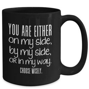 Funny Coffee Mug: Sarcastic Cubicle Quote Gift