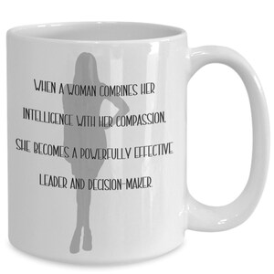 Powerful Women Coffee Mug, Empowered Women, Inspirational Gift, Feminist Mug, Best Friend Gift, Daughter Gift, Mom Gift
