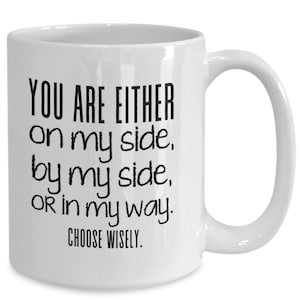 Snarky Coffee Mug: Cubicle Quotes, Funny Sarcastic Gift
