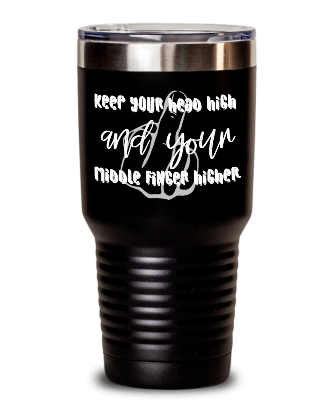 Funny Coffee Tumbler Motivational Travel Mug Snarky Tumbler Etsy