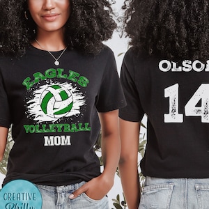 Custom Volleyball Shirt Personalized Volleyball Shirt Volleyball Mom Shirt Custom Volleyball Team Shirt Sports Mom Team Shirt Group Shirt