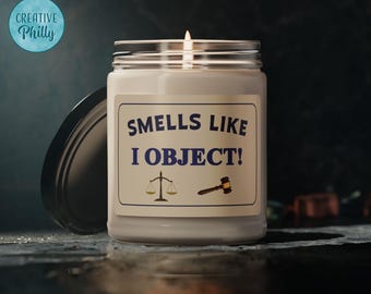 Candela regalo personalizzabile per avvocato Regalo divertente per avvocato Regalo per avvocato Regali divertenti per avvocati Regalo divertente per studenti di giurisprudenza