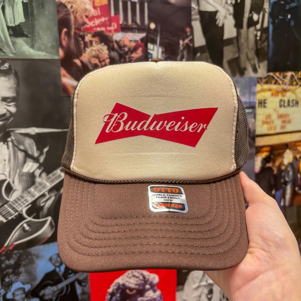 Budweiser trucker hat