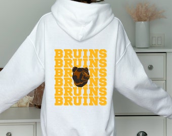 Boston Bruins Sweatshirt with gold lettering