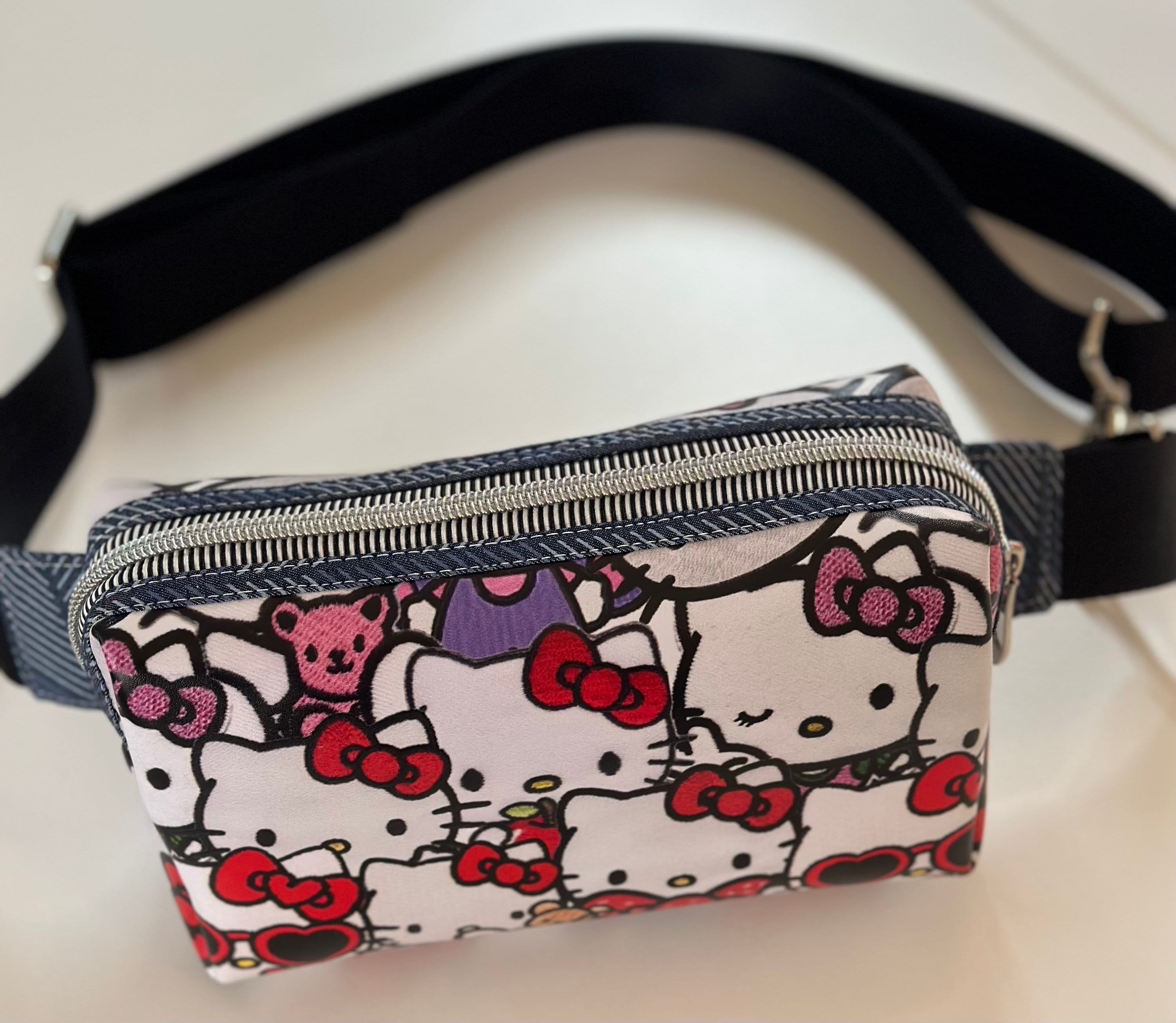 Hello Kitty Belt Bag fanny Pack. Waist Bag Bum Bag Hello Kitty Etsy
