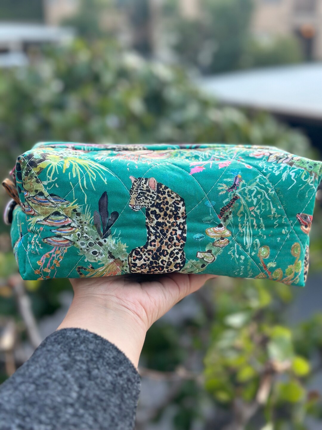 Handmade Travel Bag/makeup Bag/toiletries Bag Etsy