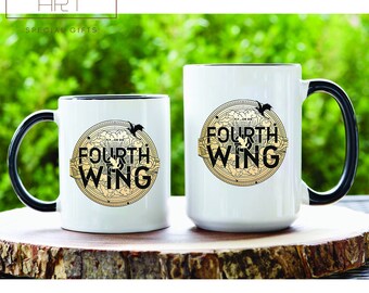 Basgiath War College Mug, Basgiath War College Cup, Fourth Wing Mug, Fourth Wing Merch, Dragon Rider Mug, Dragon Rider Coffee Cup