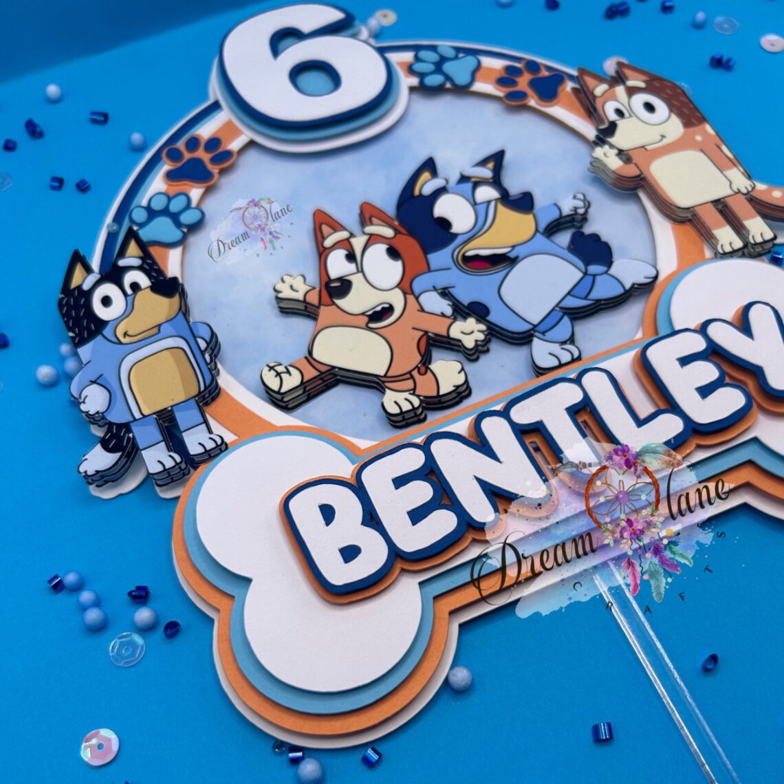 Gâteau Bluey gâteau d