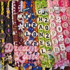 Graduation Lei Promotion Gift Lei Senior Night Gift Lei Braided Ribbon Lei Graduation Ribbon Lei Graduate Lei 2025 Senior graduation