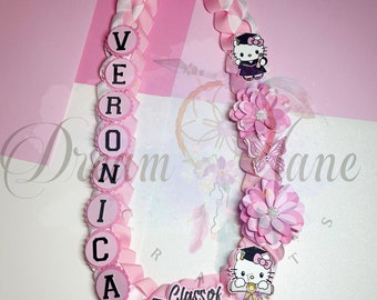 Graduation Lei 2024 Graduation Lei Senior Night Gift Graduate Keepsake College Grad Ribbon Lei  Viral Grad Lei CustomGradLei