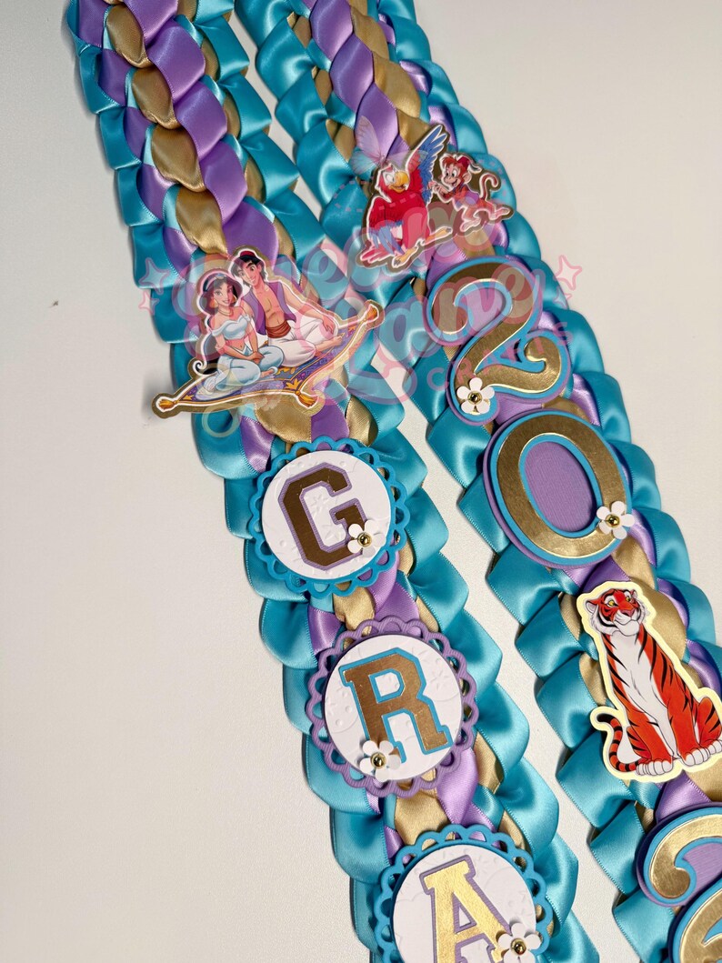 Princess Graduation Lei Promotion Gift Lei Senior Night Gift Lei Ribbon ...