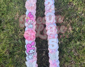 Custom Graduation Lei Promotion Gift Lei Senior Night Gift Lei Ribbon Lei 2026 Senior Keepsake Gift