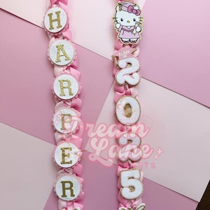 Graduation Lei Promotion Gift Lei Senior Night Gift Lei Braided Ribbon Lei Graduation Ribbon Lei Graduate Lei 2025 Senior graduation