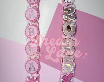 Custom Graduation Lei Promotion Gift Lei Senior Night Gift Lei Ribbon Lei 2026 Senior Keepsake Gift
