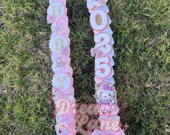 Custom Graduation Lei Promotion Gift Lei Senior Night Gift Lei Ribbon Lei 2026 Senior Keepsake Gift