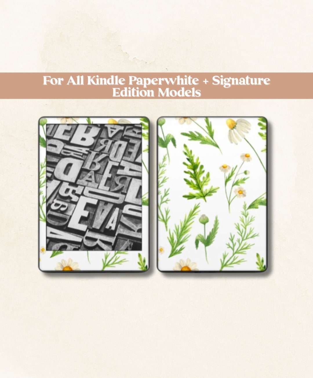 Kindle Decal Meadow DIGITAL DOWNLOAD Jpeg for Etsy