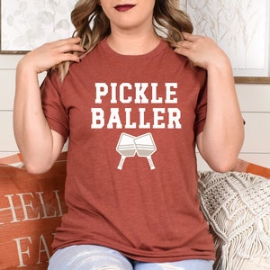 Pickle Baller Shirt, Pickleball Shirt, Gift for Pickleball Player, Matching Pickleball Shirt, Pickleball Team Shirt, Pickleball Gift