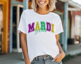 Mardi Gras Tee, New Orleans Parade Shirt