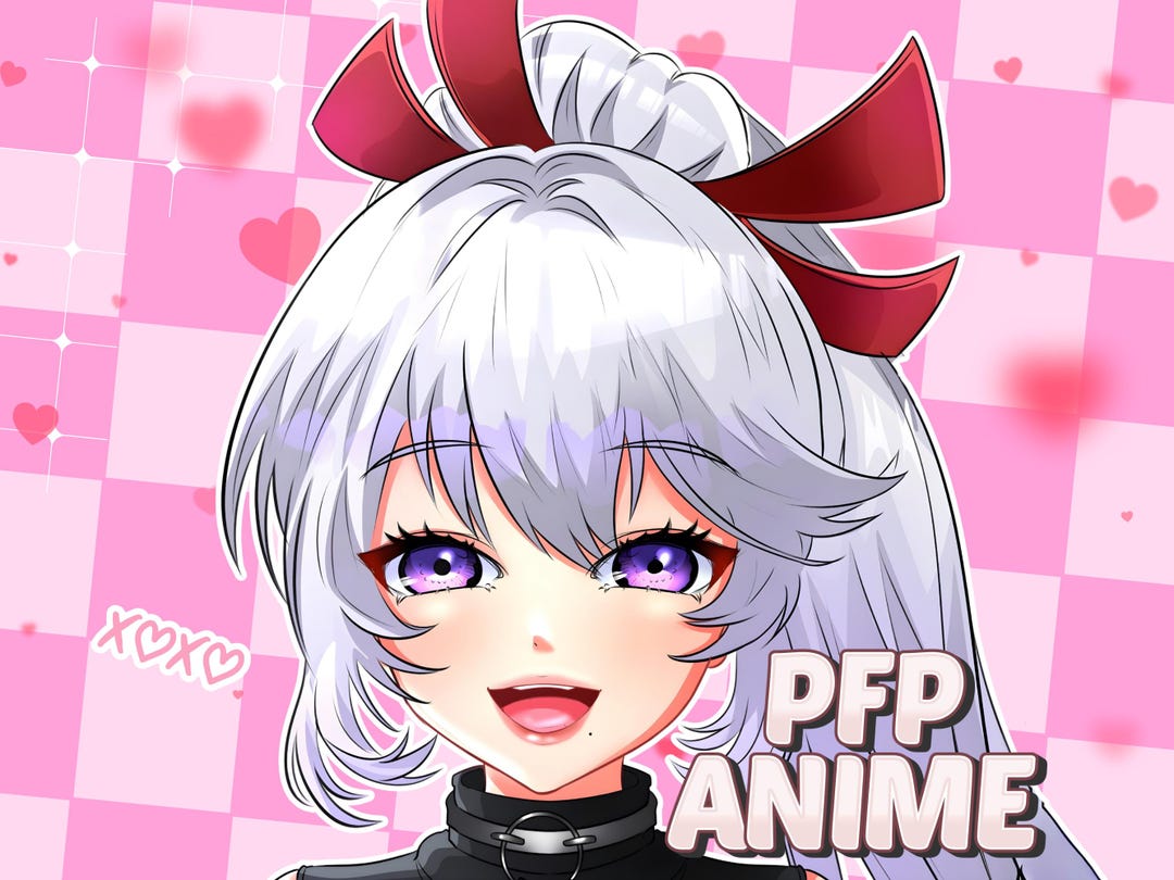 Custom Anime PFP: Original Character Profile Picture, Icon Commission ...