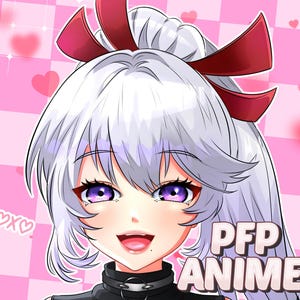 Custom Anime PFP: Original Character Profile Picture, Icon Commission