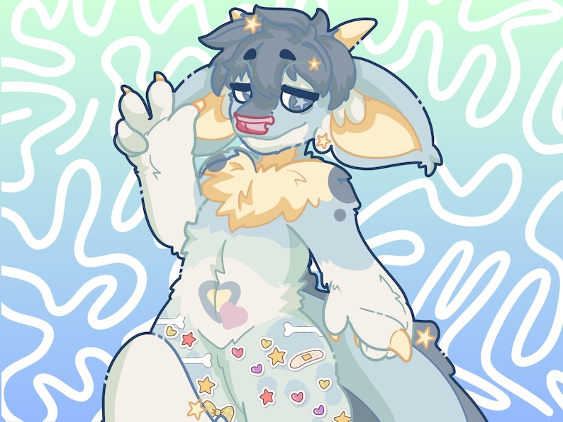 furry, furry art, furry commission, furry art commission, icon, anime, avatar, gift, furry head, cyberpunk, personalized gift, mlp, furry paws