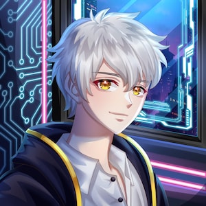 Custom Anime PFP: Original Character Profile Picture, Icon Commission ...