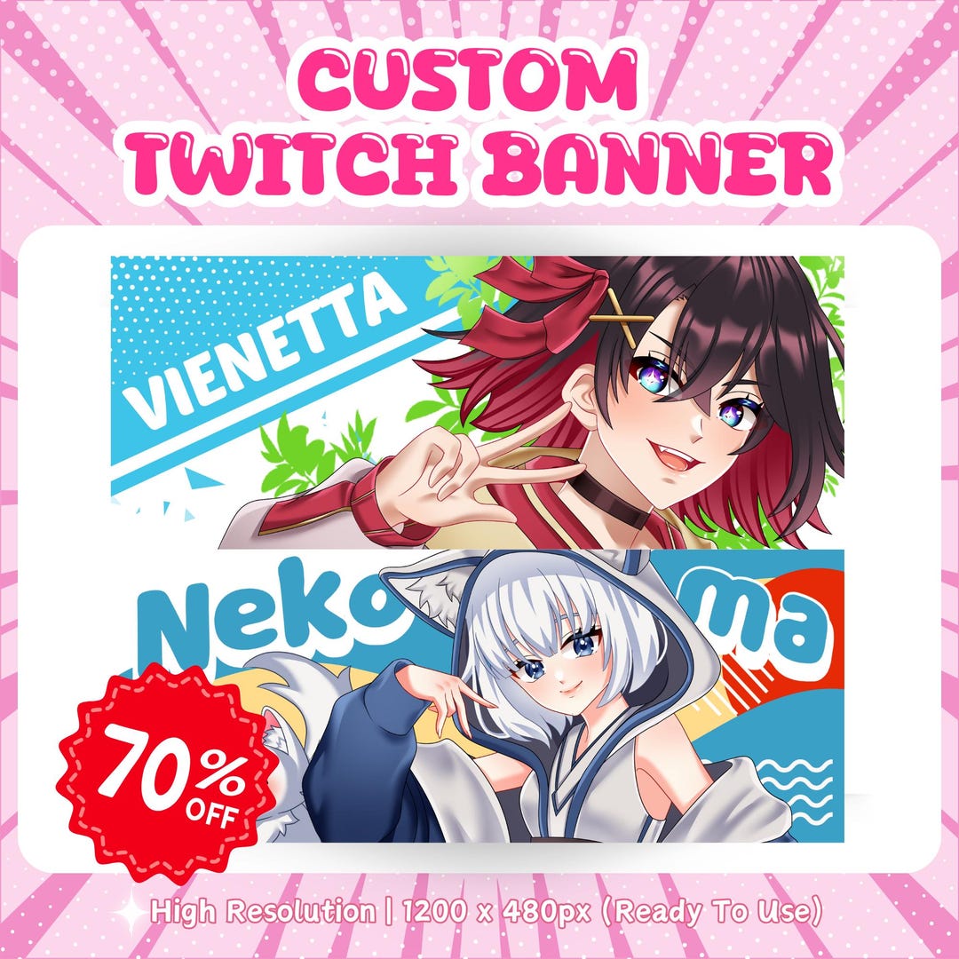 Custom Twitch Banner Discord Banner Twitch Banner Header