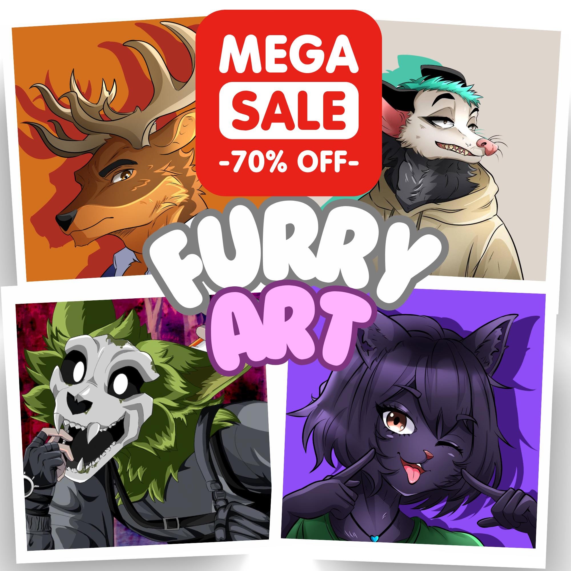 Custom Drawing Furry Commission, Fursona, Anthro, Furry Base, Furry Avatar, Furry Icon, Furry Art, Furry Headshot, Furry PFP, Character