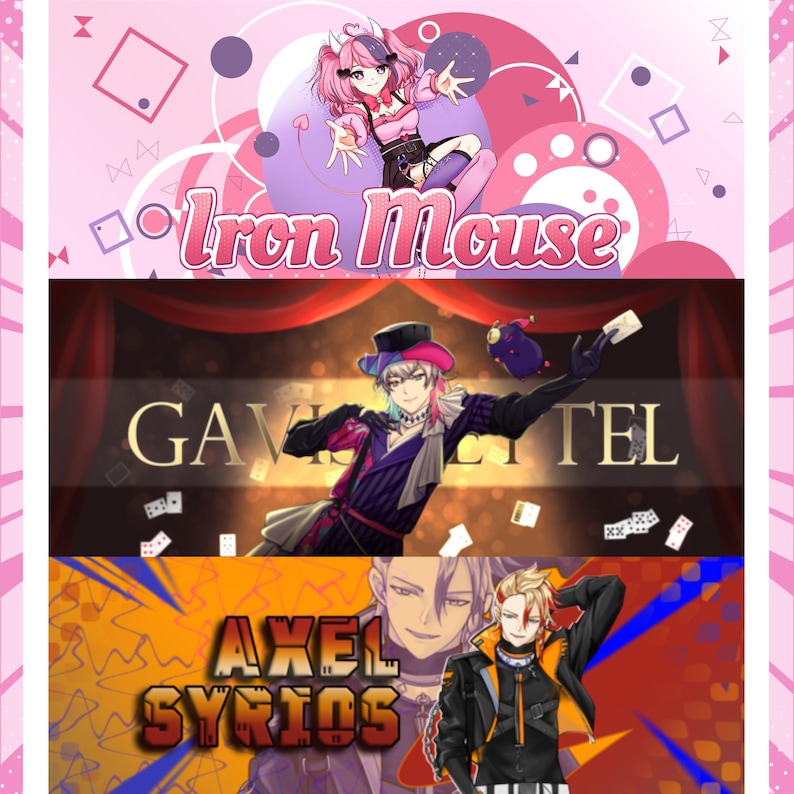 Christmas, personalised gift, gift, christmas gift, vtuber model, vtuber asset, Banner For Twitch, Discord Banner, Custom Banner,  twitch banner, youtube banner, banner, twitch, birthday banner