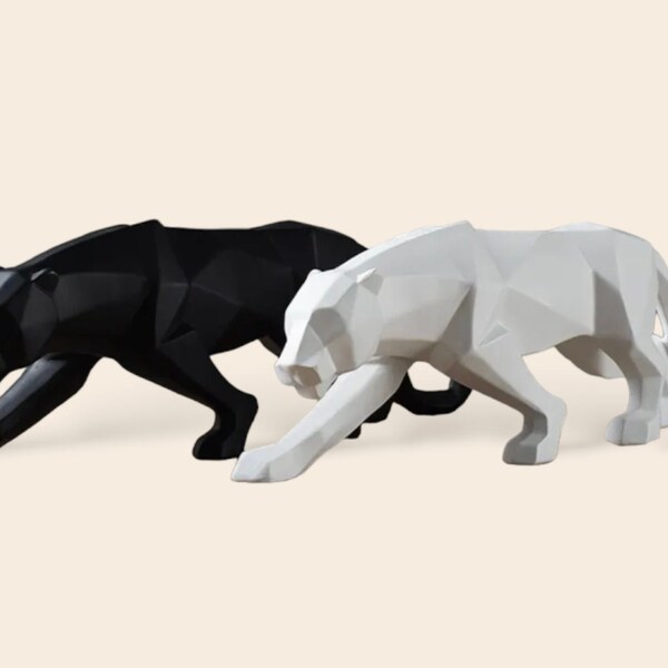Panther Figurine Etsy